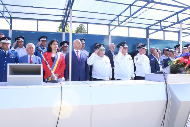 Întâlnire oficială la Școala de Agenți de Poliție „Vasile Lascăr” Câmpina și vizită la Primăria Municipiului Câmpina